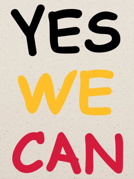 yes we can