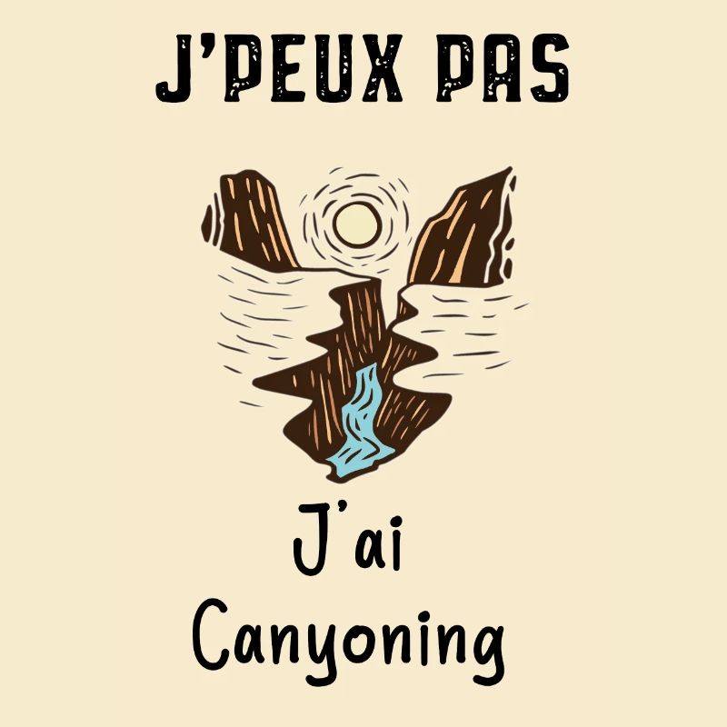 je peux pas j'ai canyoning