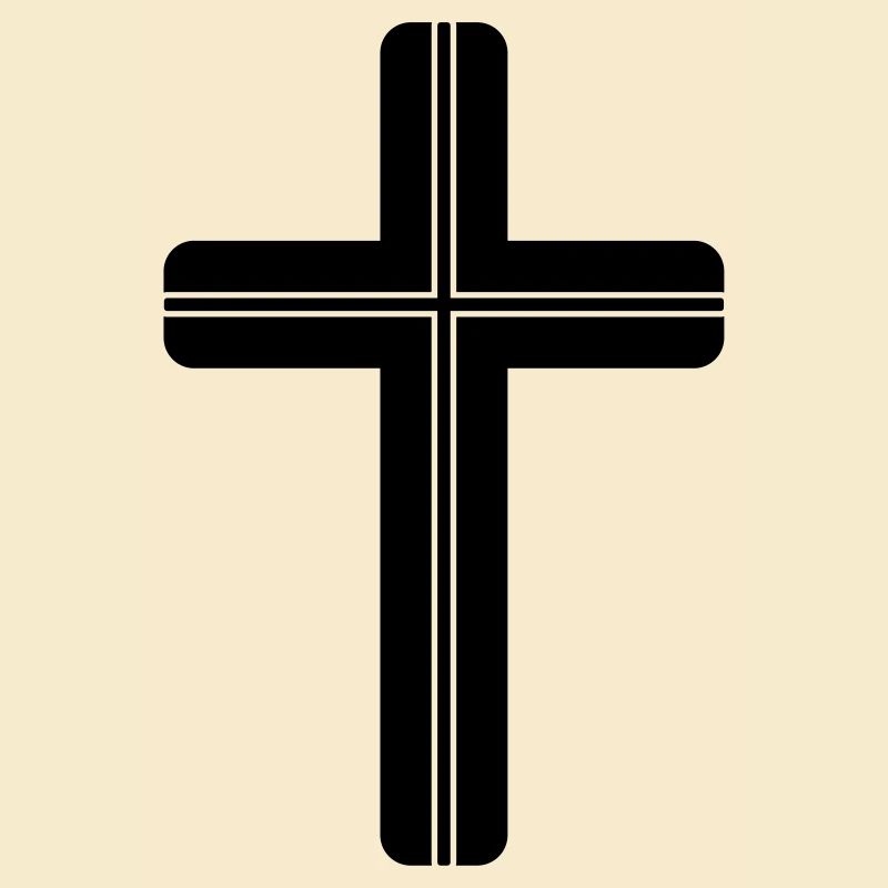 Schlichtes Kreuz Symbol