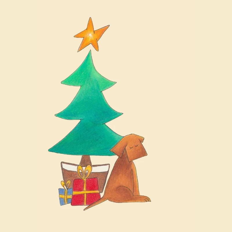 Weihnachtshund
