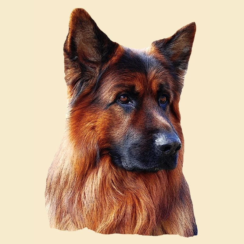 Old German Shepherd German Shepherd