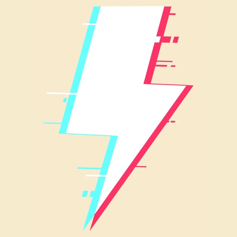 Lightning Style Rétro Éclairage numérique