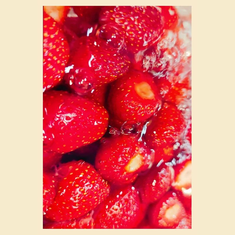 Frische Erdbeeren Erdbeerposter