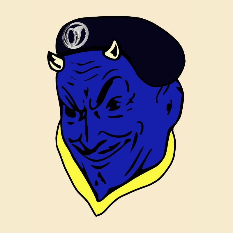 French Army Blue Devil Hunter