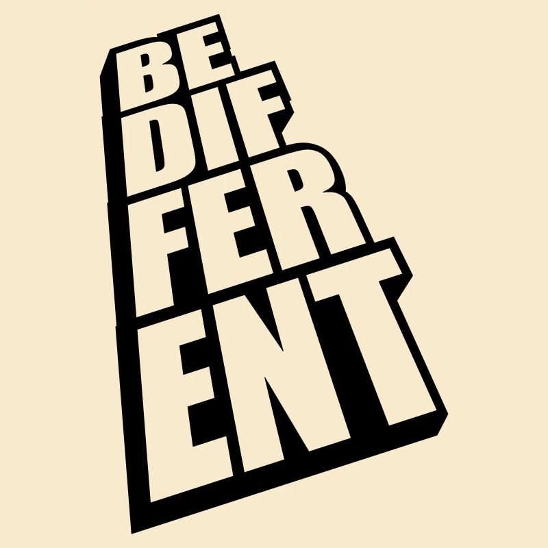 Be different Logo Design