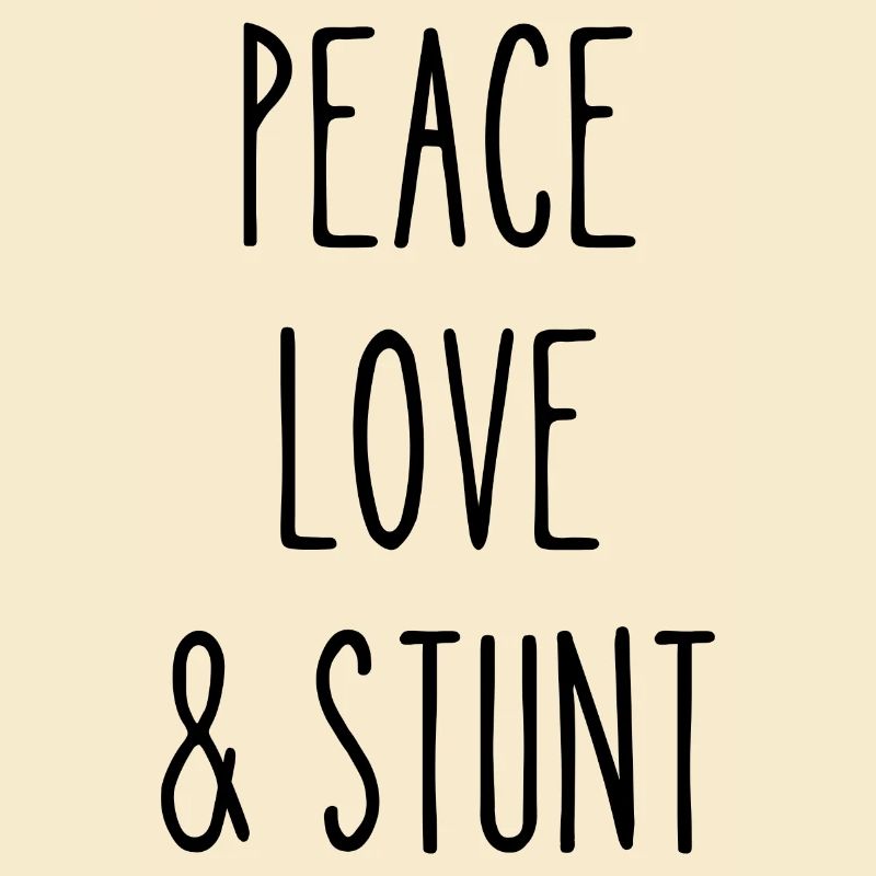 Frieden Liebe Stunt
