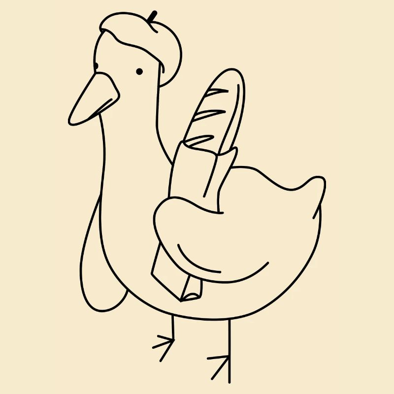 Baguette Ente