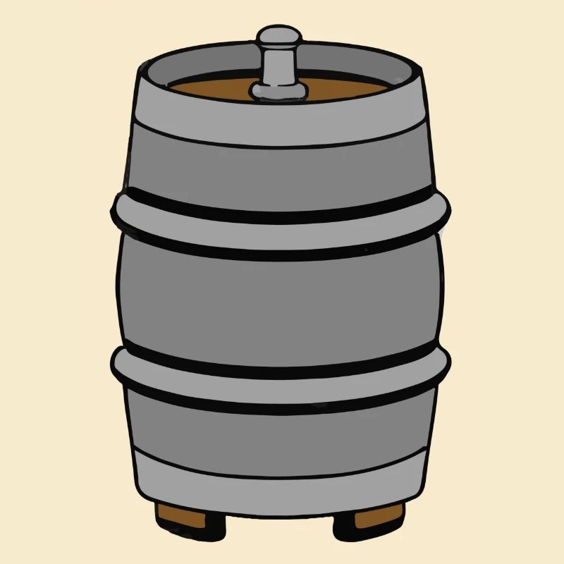 Bierfass Biertrinker Biertrinkerin Geschenkidee