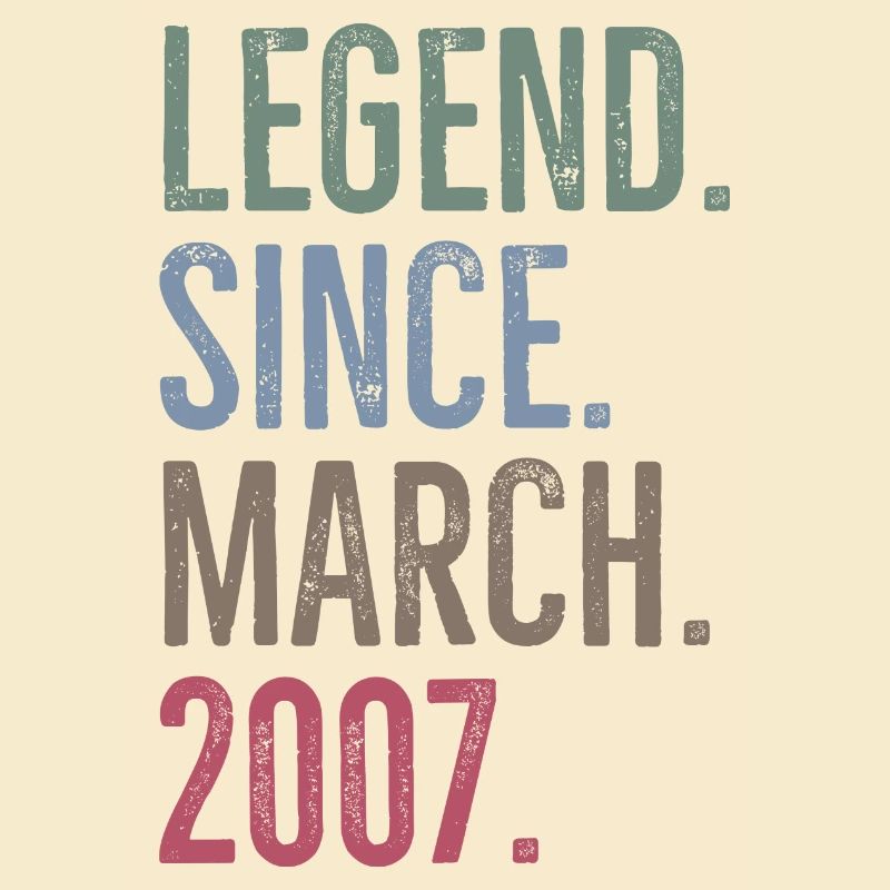 Legend Since March 2007