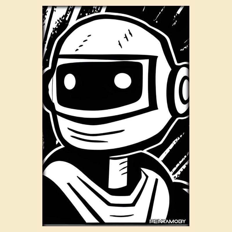 Robot Comic Future Cyborg Machine Technology