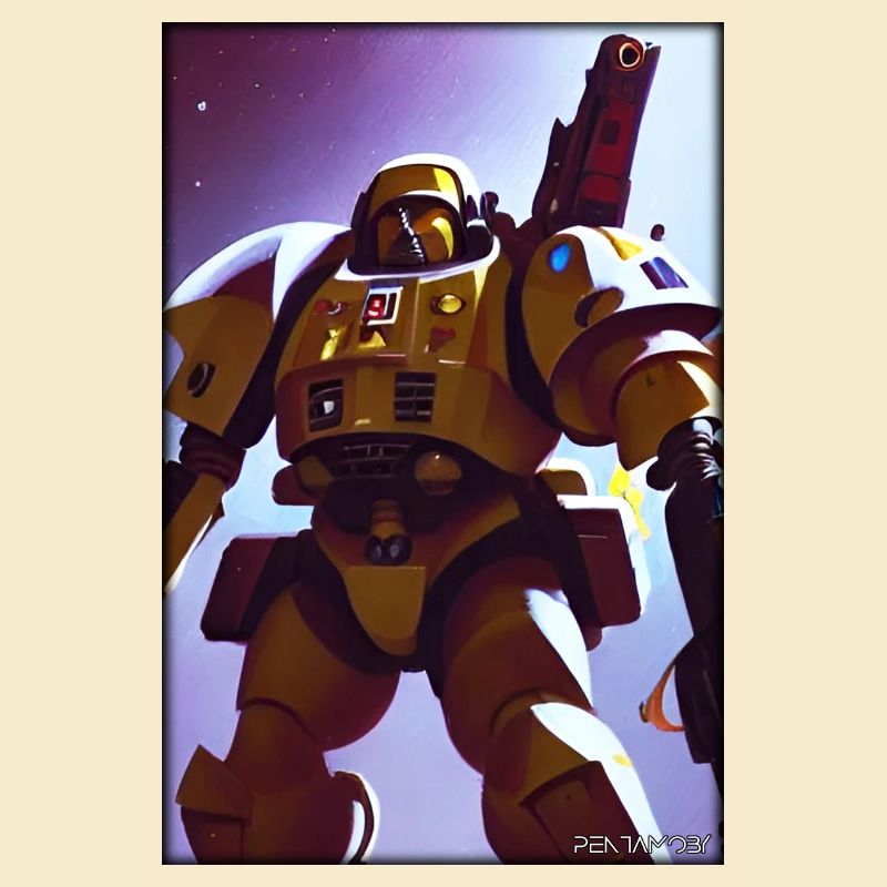 Kampfbot Robot Super Soldier Machine Warrior