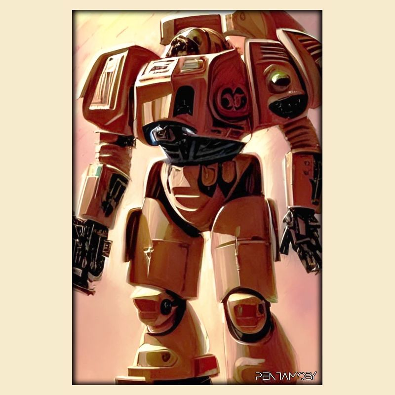 Kampfbot Robot Super Soldier Machine Warrior