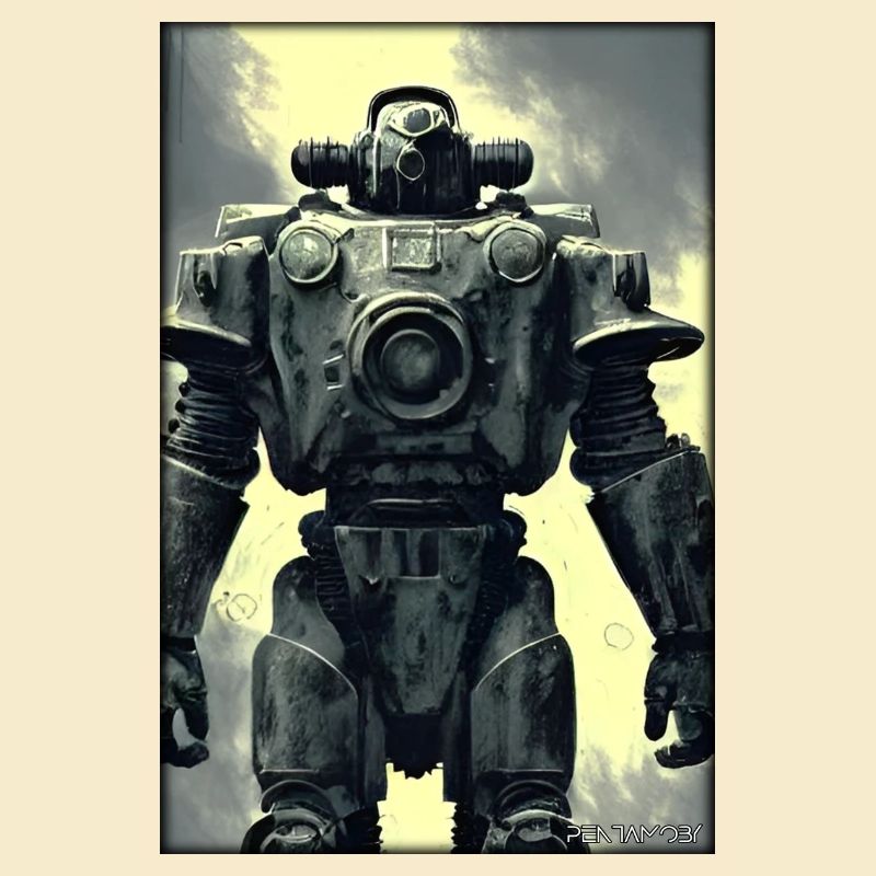 Kampfbot Robot Super Soldier Machine Warrior