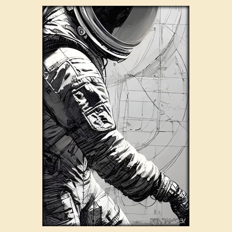 Astronaut Zukunft Sci-Fi Technik