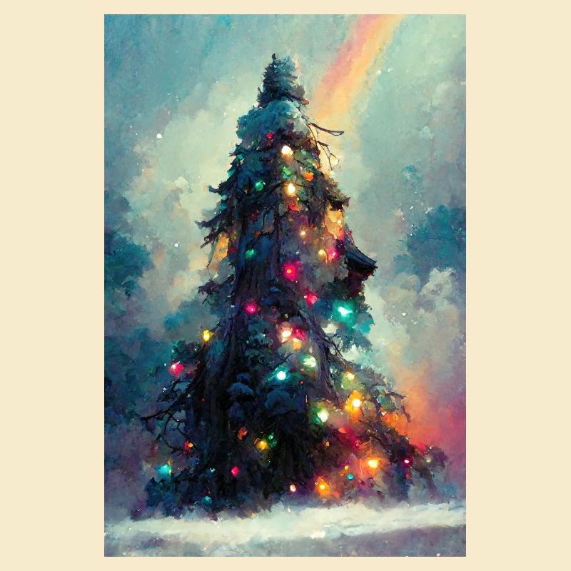 Lebendiger Weihnachtsbaum