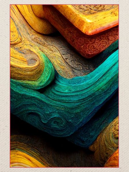 Abstract 3D Surface Background
