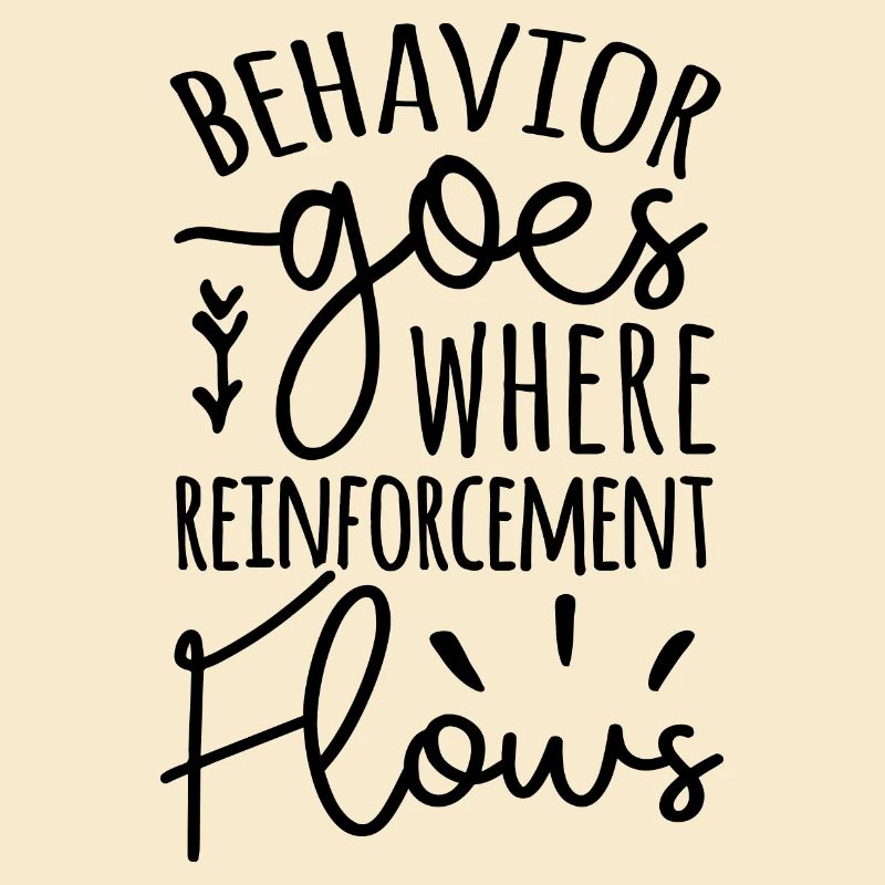 Behavior Goes Where Reinforcement Flows