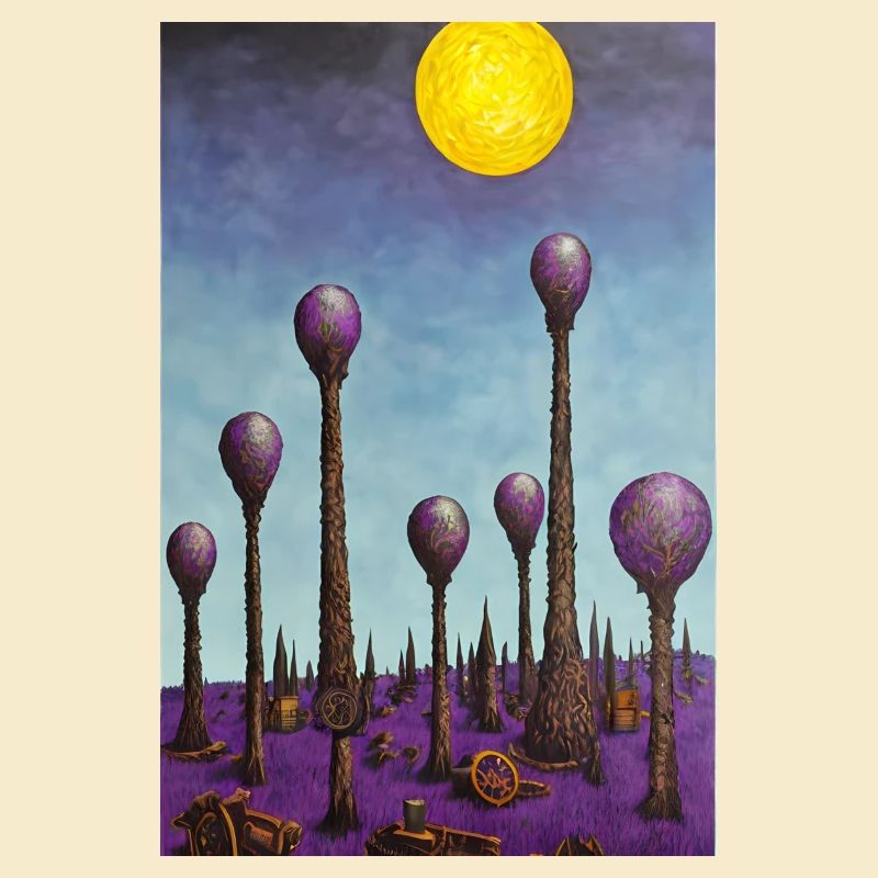 Forêt de champignons