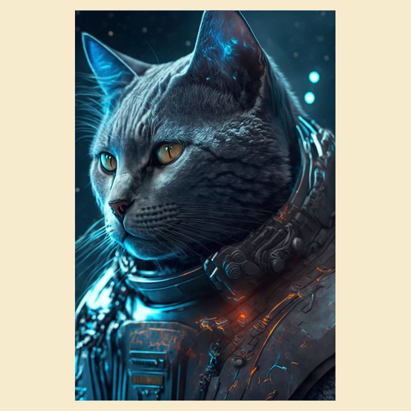 Katze im weltall