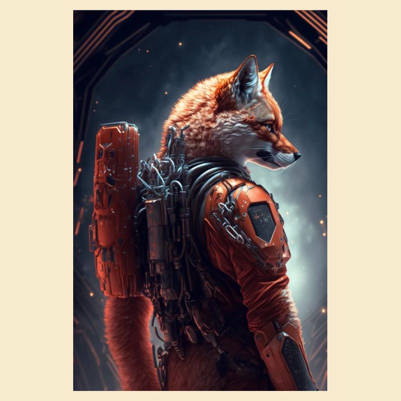 Fuchs im weltall