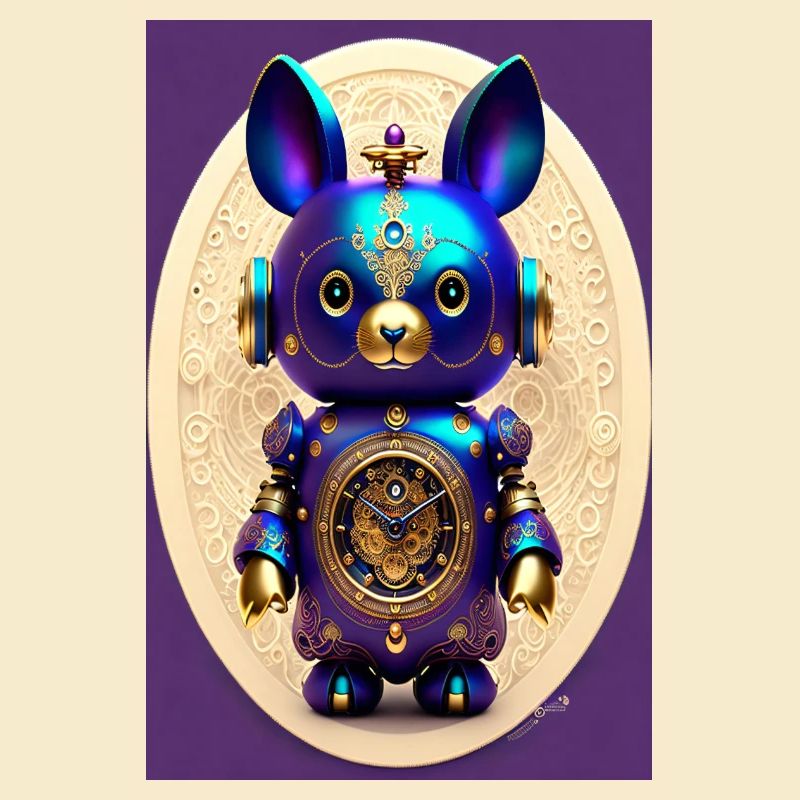 Cute Clockwork Baby Android