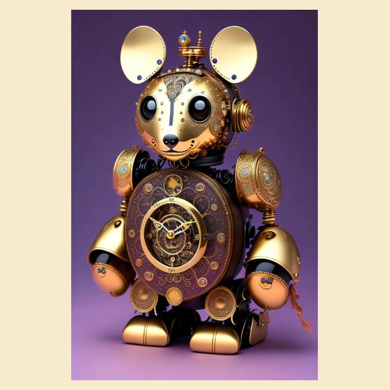 Mignon Clockwork Bébé Kangourou Android