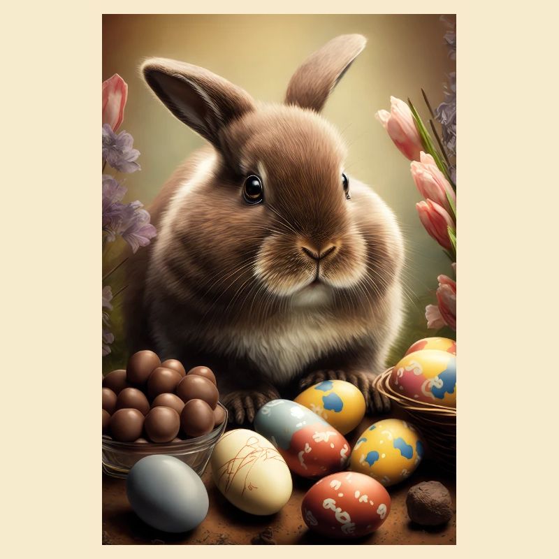 Easter Happy Easter Easter Eggs Chocolate Sweet