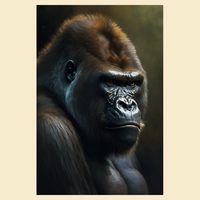 Gorilla Affe Cool