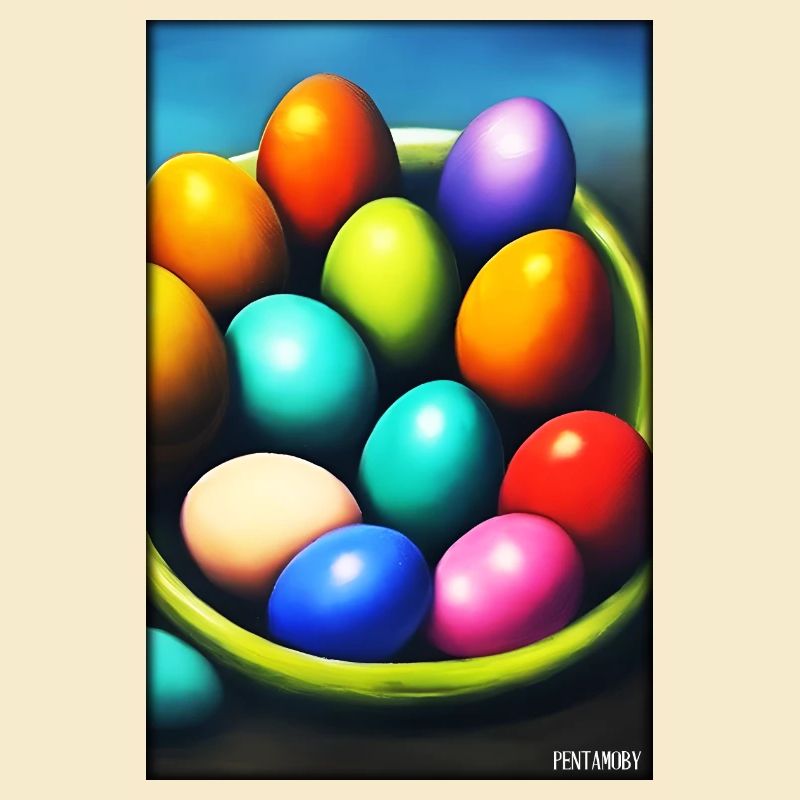 Easter Egg Easter Colorful Eggs Holiday