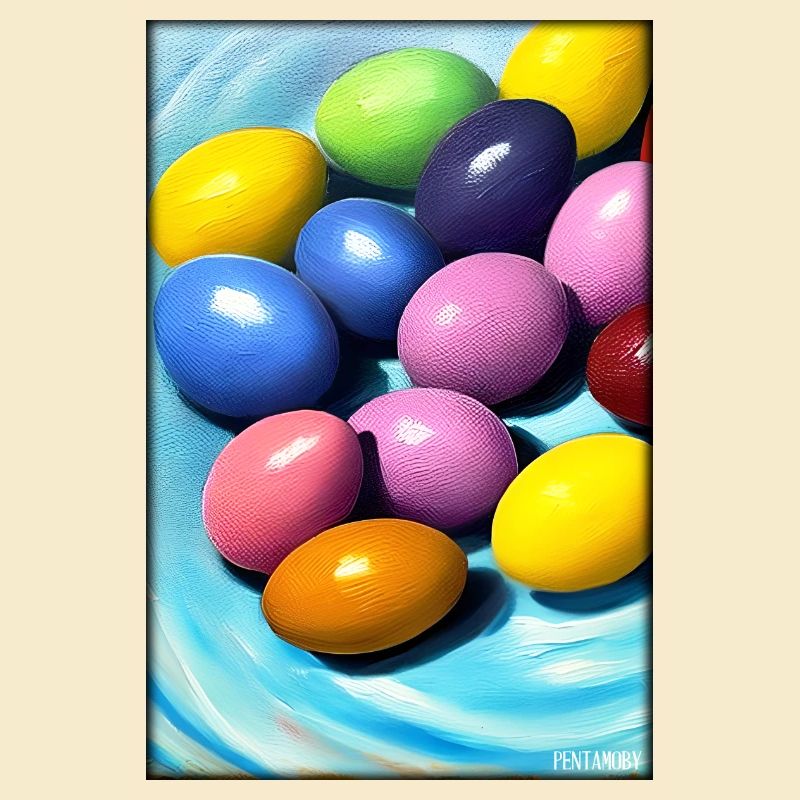 Easter Egg Easter Colorful Eggs Holiday