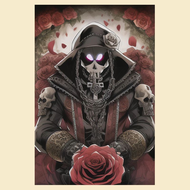 Totenkopf Mann