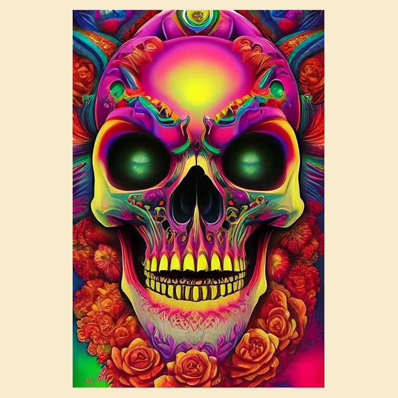 Abstract Skull