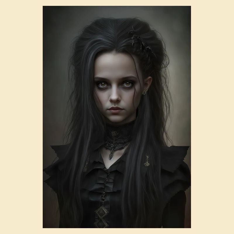 Gothic Mädchen Goth Girl