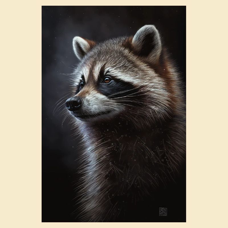 Waschbär