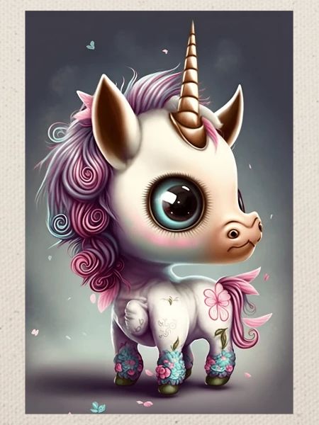 Chibi Einhorn