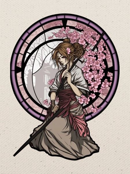 Manga-Mädchen
