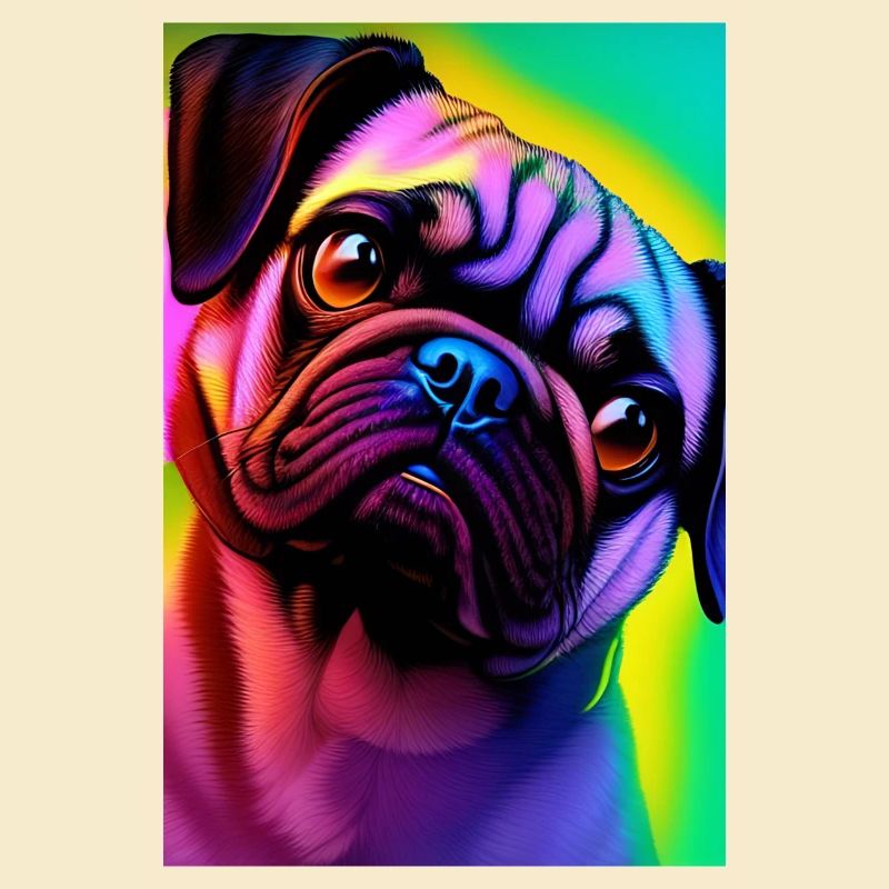 Mops Hund