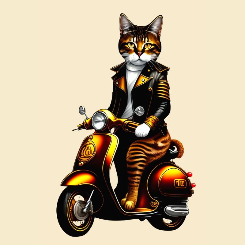 Chat steampunk