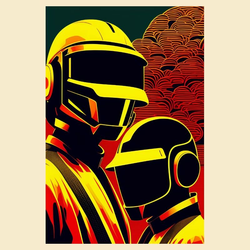 im Stil eines Holzschnitts 2