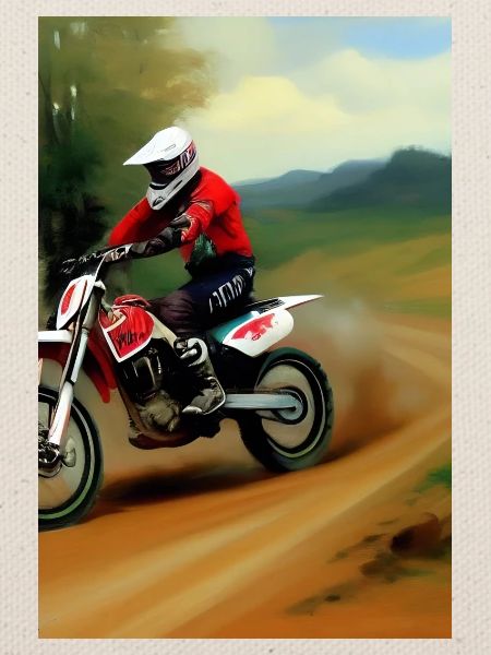 Motocross Fahren