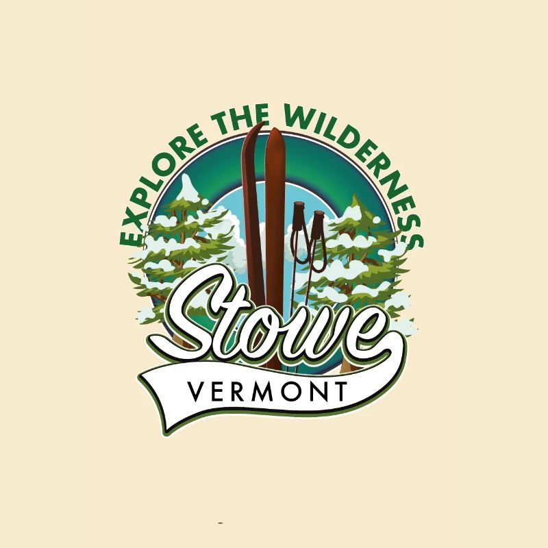 Stowe Vermont Ski-Logo