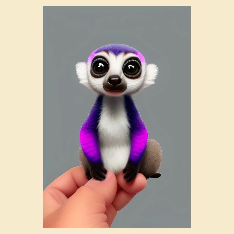 Lemur Affe