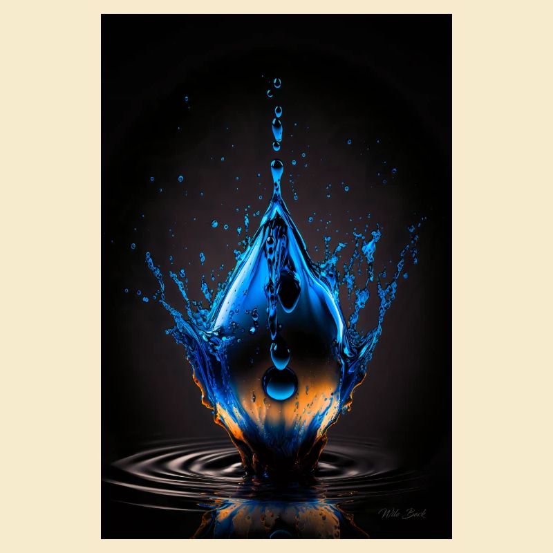 Drops blue 4