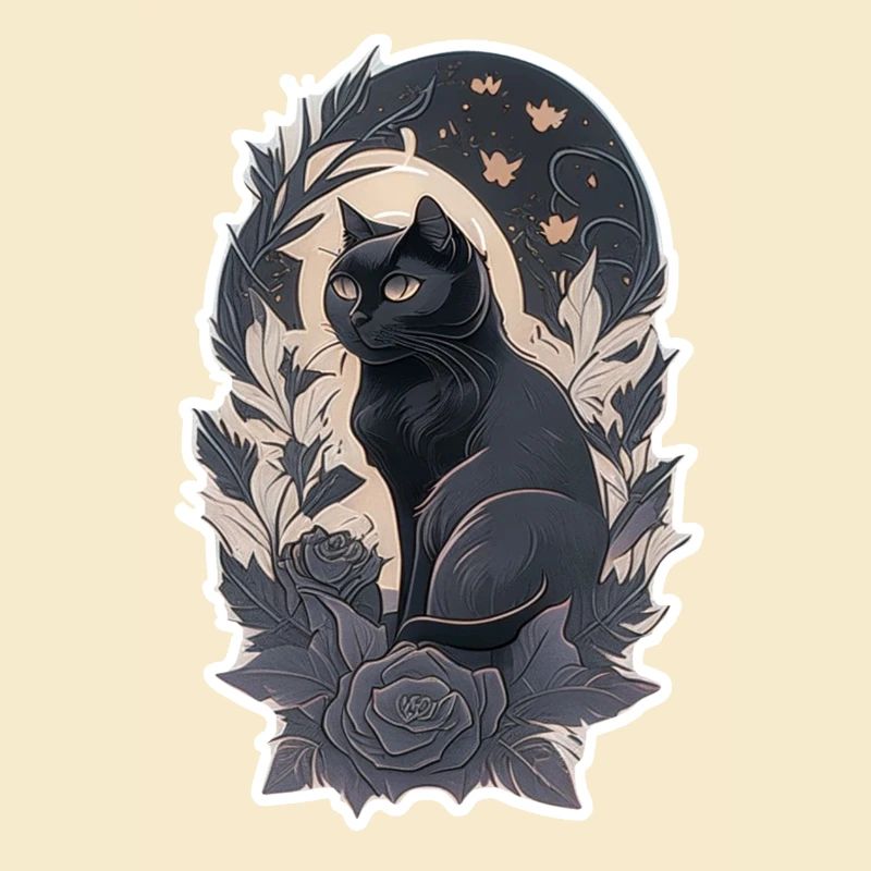 chat style gothique