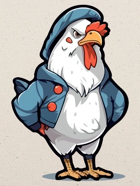 Bobby, der mürrische Hahn