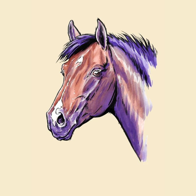Pferd Portrait