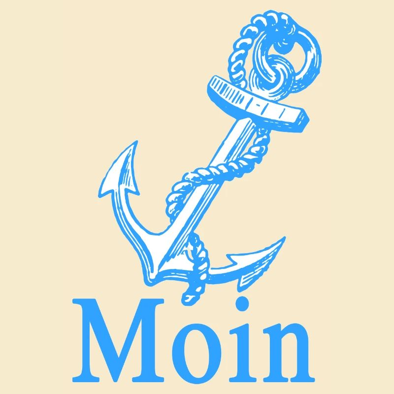 Moin mit Anker