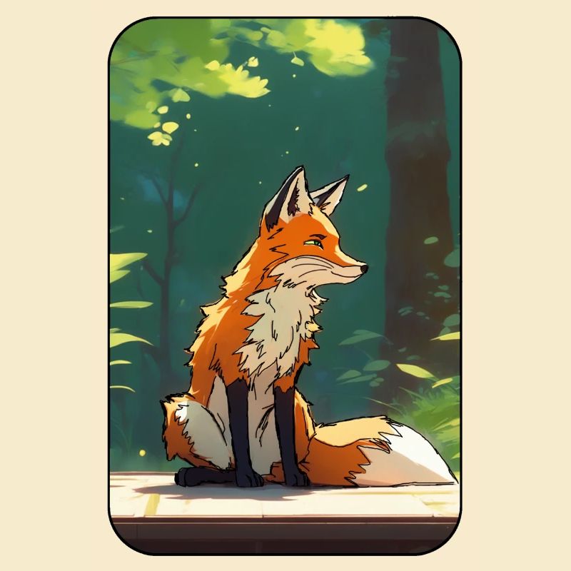 Fuchs im Wald