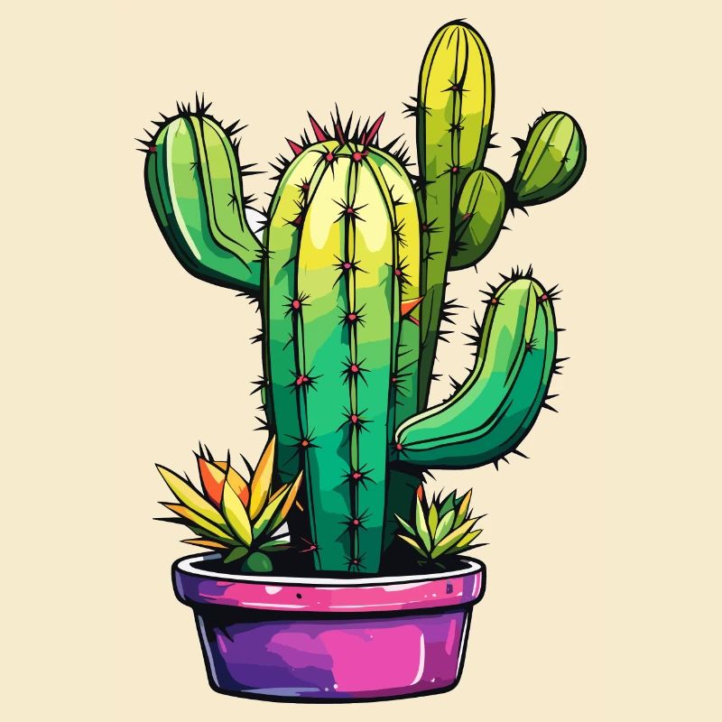 Cactus / Cacti / Plant / Desert / Botany