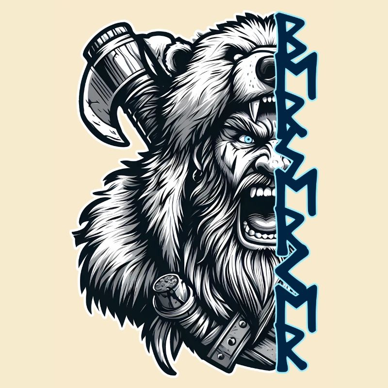 Berserker mit Runen